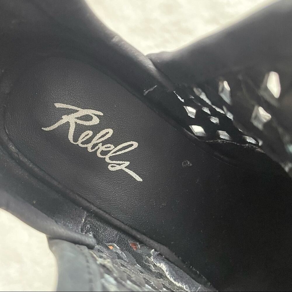 Rebels Leather Booties - image 2